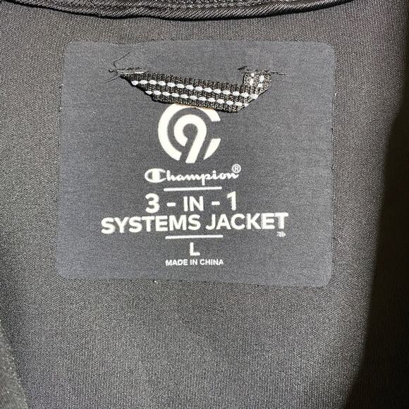 Champion 3-in-1 Jacket Mens Large Gorpcore Hiking Outdoor Performance Ski Snow - Picture 3 of 16